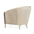 Pemberly Row Matching Velvet Chair in Porcini/Hazelnut Brown