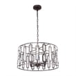 Pemberly Row 4-Light Metal Ceiling Pendant in Oil Rubbed Bronze