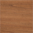 Pemberly Row Modern Wood Queen Size Platform Bed in Walnut Brown