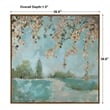Pemberly Row Contemporary Fir Wood Landscape Art in Multi-Color