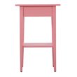 Pemberly Row Modern / Contemporary 1 Drawer Nightstand in Pink
