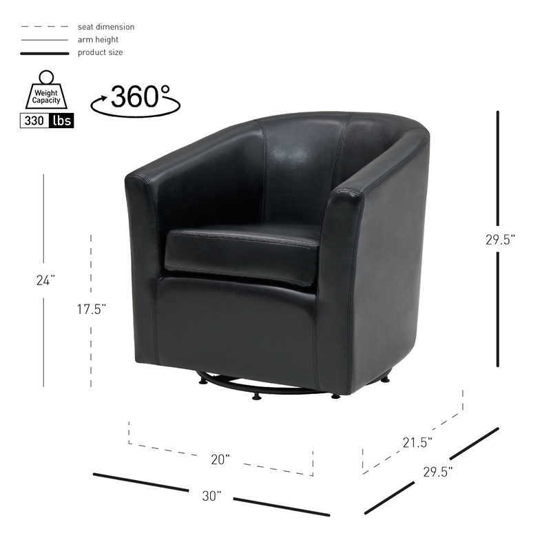 Pemberly Row Modern 17.5