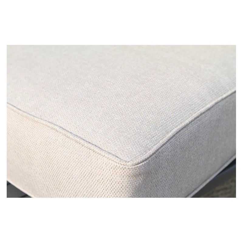 Pemberly Row 2PC Wicker / Rattan Seating Group w/Cushions in Gray