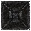Pemberly Row Contemporary Beech Wood and Fir Wall Panel in Satin Black