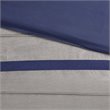Pemberly Row 7-Piece Polyester Microsuede Comforter Set in Blue