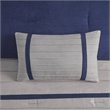 Pemberly Row 7-Piece Polyester Microsuede Comforter Set in Blue