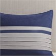 Pemberly Row 7-Piece Polyester Microsuede Comforter Set in Blue
