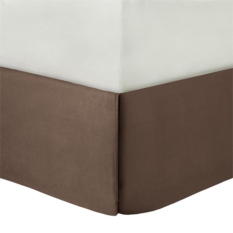 Pemberly Row Modern 24-Piece Microfiber Comforter Set - Blue/Brown