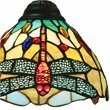 Pemberly Row 1-Light Iron and Glass Empress Mini Pendant in Bronze