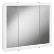 Pemberly Row Modern 30-Inch Wood Medicine Cabinet in White Gloss