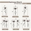 Pemberly Row Ultra Plush 13in Polyurethane Full Mattress in White