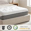 Pemberly Row Ultra Plush 13in Polyurethane Full Mattress in White