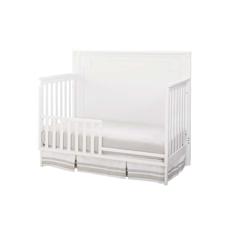 Pemberley Row Wood White Toddler Rail 54