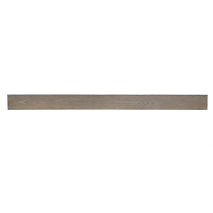 Pemberly Row Modern Traditional Wood Bed Rails in Sandwash Gray