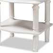 Pemberly Row Modern / Contemporary 2 Drawer Nightstand in White