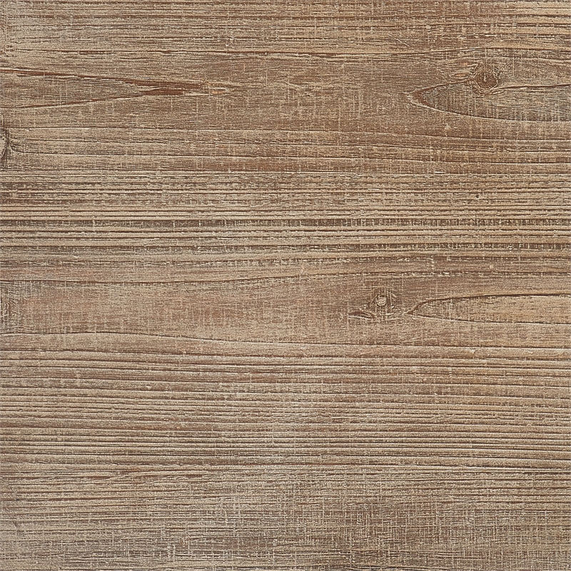 Pemberly Row Contemporary Transitional Round Coffee Table Brown