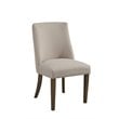 Pemberly Row Modern Set of 2 Dining Chairs in Reclaimed Natural