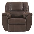 Pemberly Row Modern / Contemporary Rocker Recliner in Walnut
