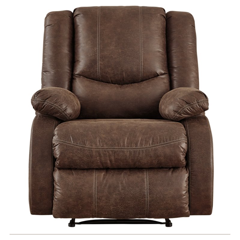 Pemberly Row Modern / Contemporary Zero Wall Recliner in Coffee