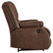 Pemberly Row Modern / Contemporary Zero Wall Recliner in Coffee