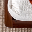 Pemberly Row 3-Piece Solid Wood Bedroom Set Spindle Bed + 2 nightstands - Walnut