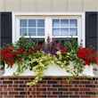 Pemberly Row Modern 4ft Traditional Plastic Window Box in White