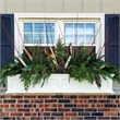 Pemberly Row Modern 4ft Traditional Plastic Window Box in White