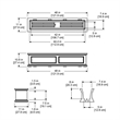 Pemberly Row Modern 4ft Traditional Plastic Window Box in White