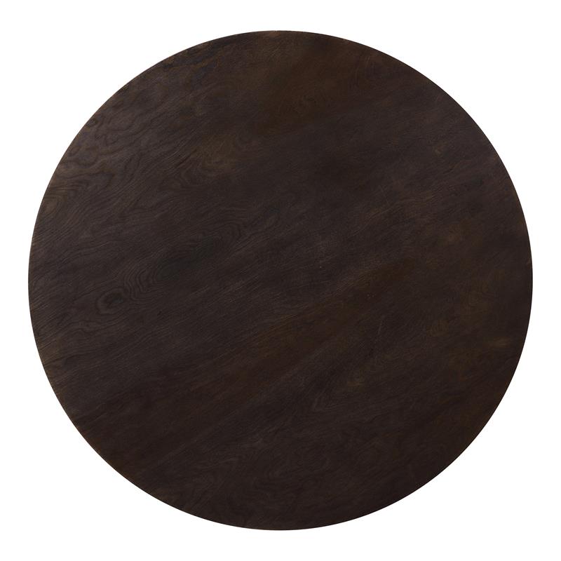 Pemberly Row Contemporary Wood 3-Piece Nesting Tables in Black