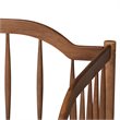 Pemberly Row Classic Walnut Brown Finished Wood Twin Size Daybed