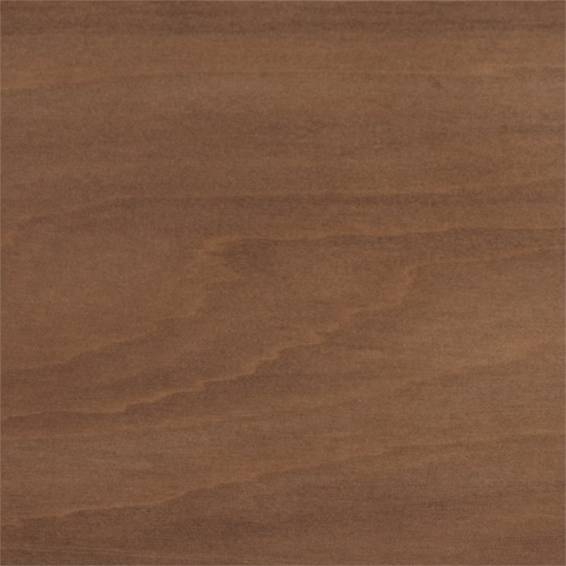 Pemberly Row Classic Walnut Brown Finished Wood Twin Size Daybed