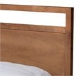 Pemberly Row Brown Finished Wood King Size 4-Drawer Platform Bed
