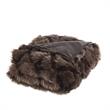 Pemberly Row Throw Brown Acrylic Luxuriously Soft Diamond Geometric Design