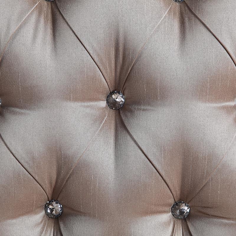 Pemberly Row Modern Sofa with 5 Pillows in Taupe and Antique Oak