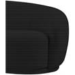 Pemberly Row Modern / Contemporary Black Boucle Fabric Chair