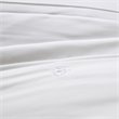 Pemberly Row Polyester Microfiber 2-in-1 Full/Queen Duvet in White