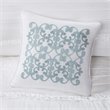 Pemberly Row Polyester Microfiber 2-in-1 Full/Queen Duvet in White