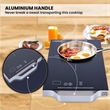 Pemberly Row 11inch Portable Single-Burner Induction Cooktop - w/ Handle - Black