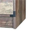 Pemberly Row Transitional Particle Board and Wood Desk in Oak