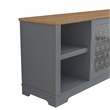 Pemberly Row 70 in. TV Stand Media Console for TV up to 75 in. - Gray