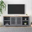 Pemberly Row 70 in. TV Stand Media Console for TV up to 75 in. - Gray