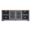 Pemberly Row 70 in. TV Stand Media Console for TV up to 75 in. - Gray