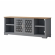 Pemberly Row 70 in. TV Stand Media Console for TV up to 75 in. - Gray