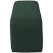 Pemberly Row Modern / Contemporary Green Boucle Fabric Bench
