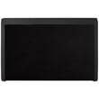 Pemberly Row Modern / Contemporary Black Boucle Fabric Full Bed