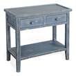 Pemberly Row Modern / Contemporary Ocean Blue Wood Side Table