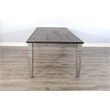Pemberly Row Contemporary Transitional Extension Dining Table