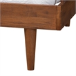 Pemberly Row Modern Ash Walnut Finished Wood Twin Size Daybed
