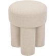 Pemberly Row Modern / Contemporary Beige Fabric Ottoman/Stool