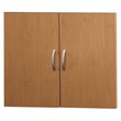 Pemberly Row Modern 2 Door Kit in Natural Cherry - Engineered Wood